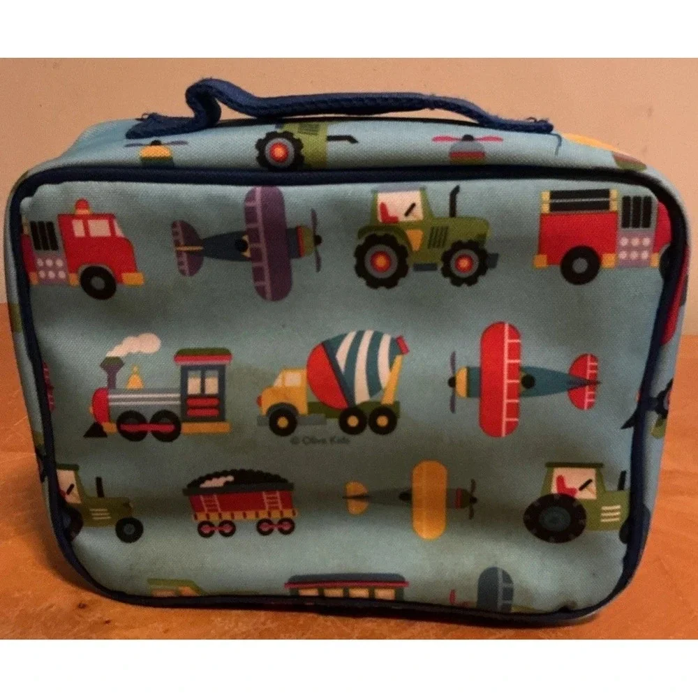 Olive Kids Wildkin Lunch Box‎ Soft Insulated Transportation Cars